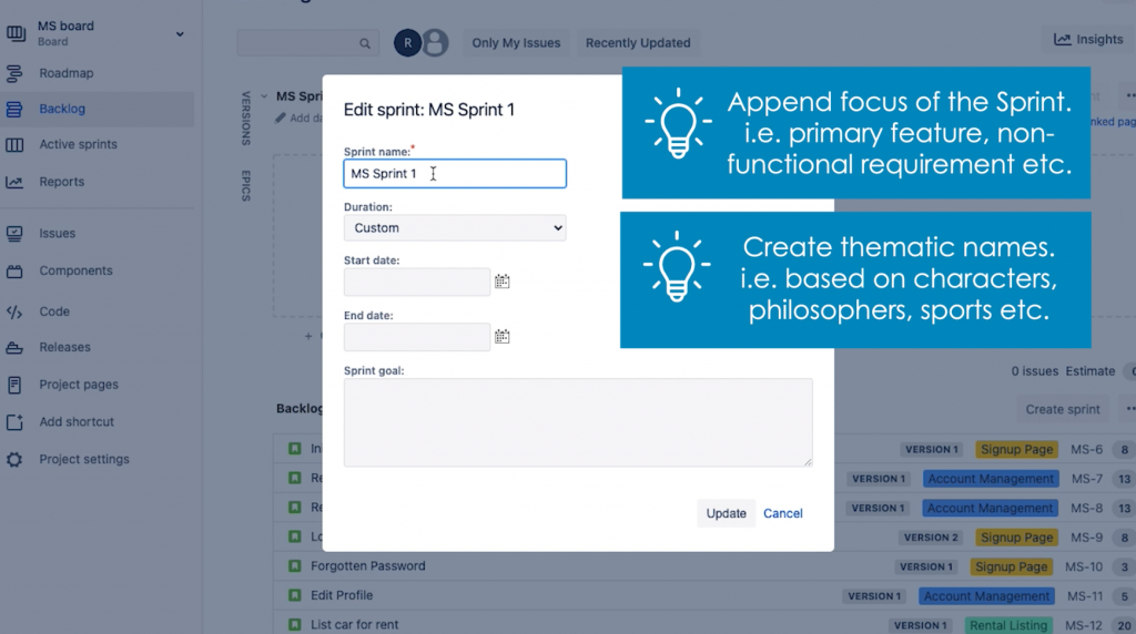 How to perform Sprint Planning with Jira - Part 1 | Jira Tips & Tricks ...